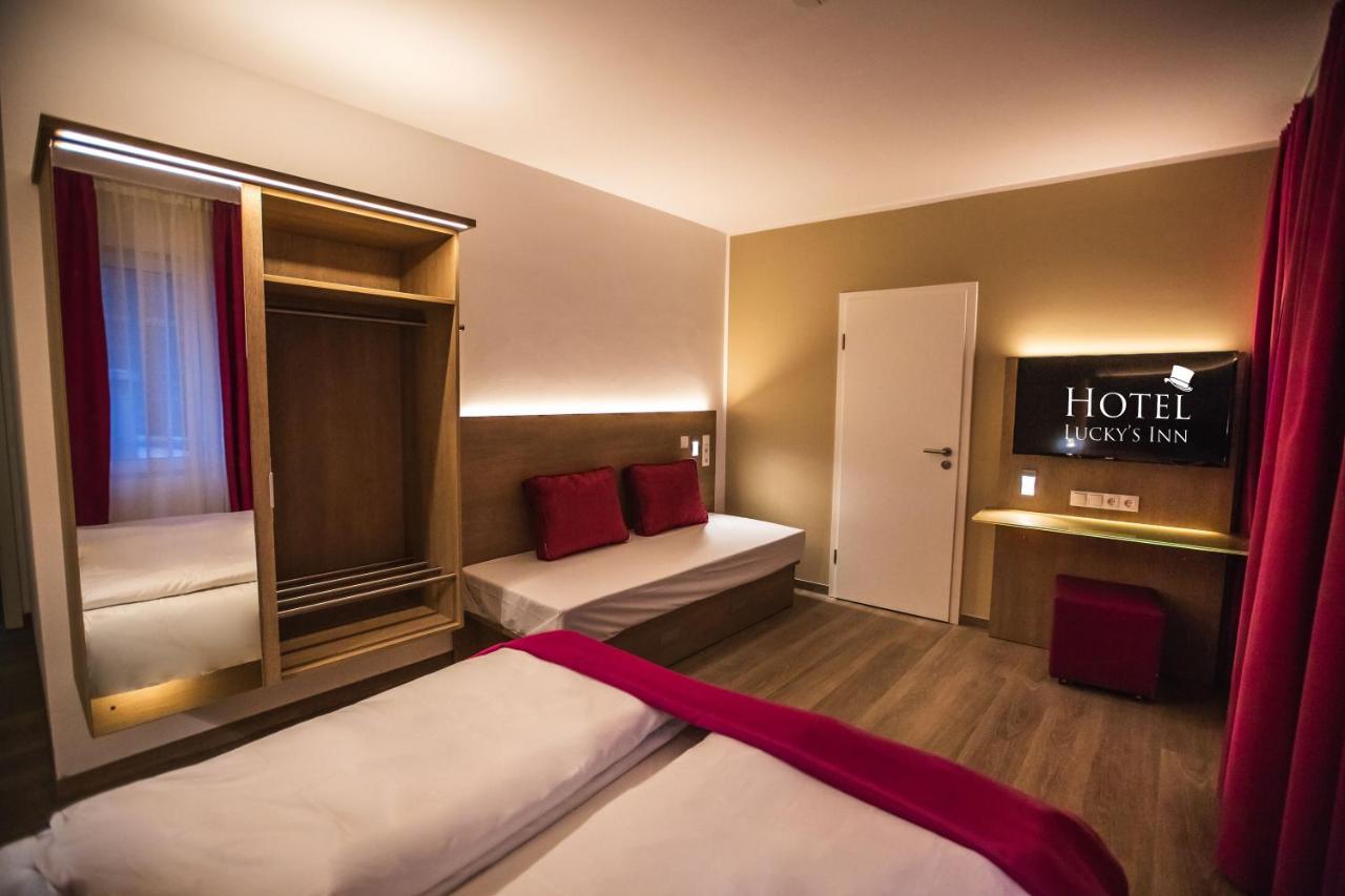 Hotel Luckys Inn Hamburg-Harburg Exteriör bild